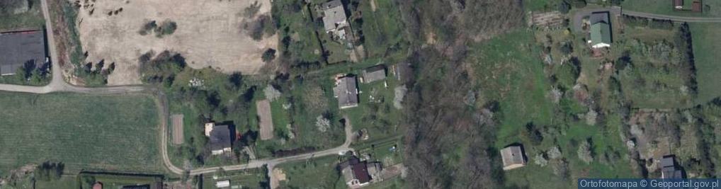Zdjęcie satelitarne Modrzewiowa ul.