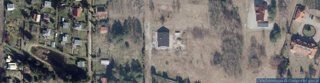 Zdjęcie satelitarne Modrzewiowa ul.