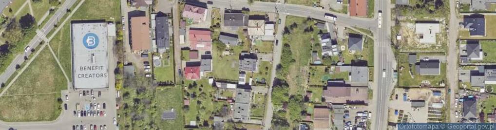 Zdjęcie satelitarne Moniuszki Stanisława ul.