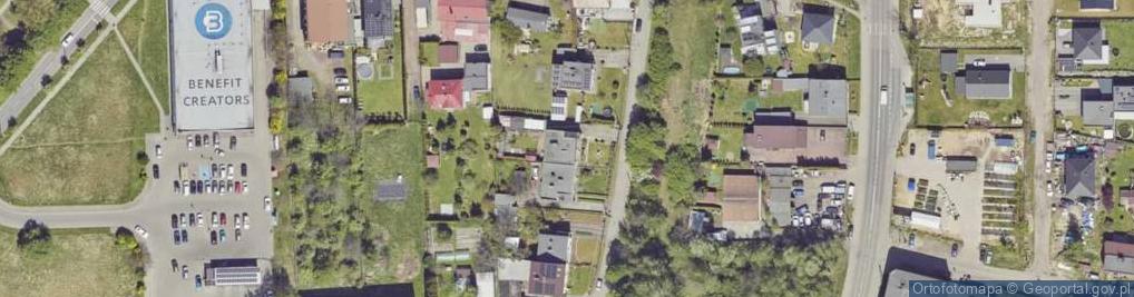 Zdjęcie satelitarne Moniuszki Stanisława ul.