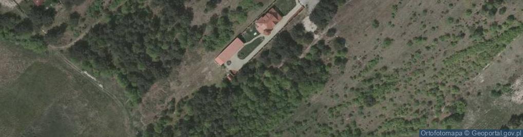 Zdjęcie satelitarne Modrzewiowa ul.