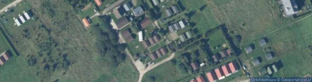 Zdjęcie satelitarne Modrzewiowa ul.