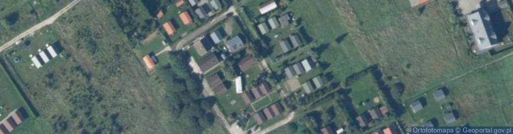 Zdjęcie satelitarne Modrzewiowa ul.