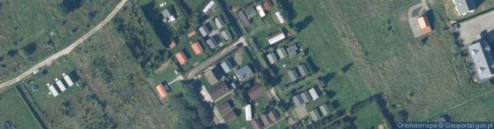 Zdjęcie satelitarne Modrzewiowa ul.