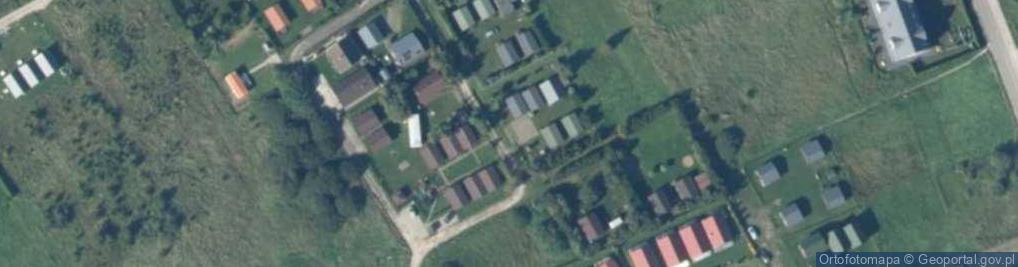 Zdjęcie satelitarne Modrzewiowa ul.