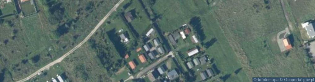 Zdjęcie satelitarne Modrzewiowa ul.