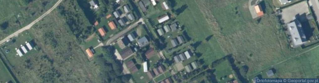 Zdjęcie satelitarne Modrzewiowa ul.