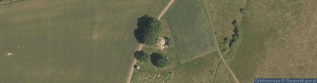 Zdjęcie satelitarne Modrzewiowa ul.