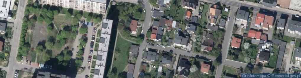 Zdjęcie satelitarne Moniuszki Stanisława ul.