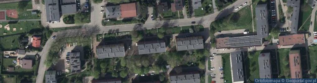 Zdjęcie satelitarne Morcinka Gustawa ul.