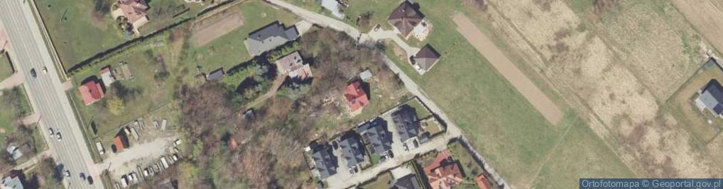 Zdjęcie satelitarne Mokra Strona ul.