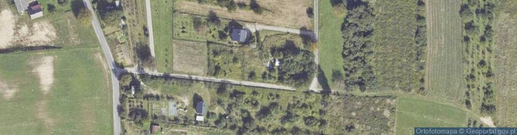 Zdjęcie satelitarne Modrzewiowa ul.