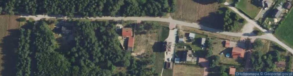 Zdjęcie satelitarne Modrzewiowa ul.