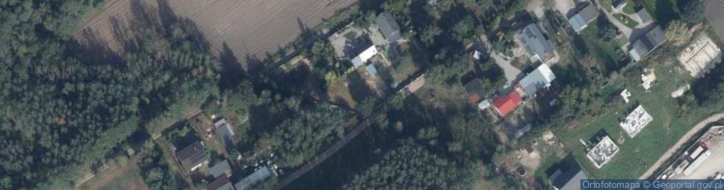 Zdjęcie satelitarne Modrzewiowa ul.