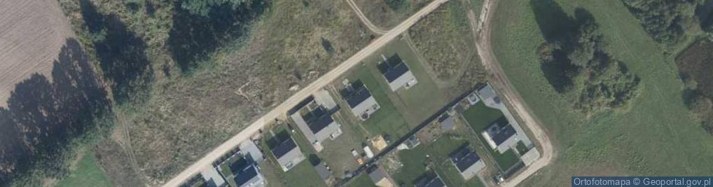 Zdjęcie satelitarne Modrzewiowa ul.
