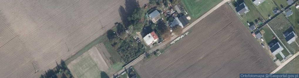 Zdjęcie satelitarne Modrzewiowa ul.