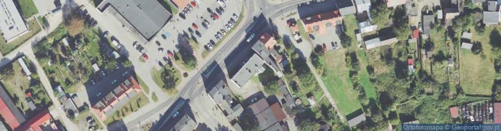 Zdjęcie satelitarne Morska ul.