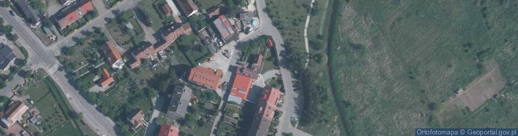 Zdjęcie satelitarne Modrzewiowa ul.