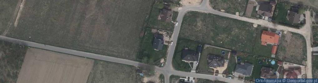 Zdjęcie satelitarne Modrzewiowa ul.