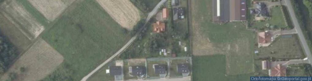 Zdjęcie satelitarne Modrzewiowa ul.