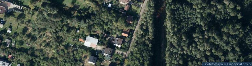 Zdjęcie satelitarne Modrzewiowa ul.