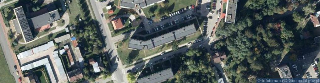 Zdjęcie satelitarne Moniuszki Stanisława ul.