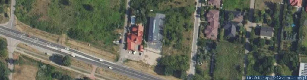 Zdjęcie satelitarne Modlińska ul.