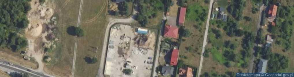 Zdjęcie satelitarne Modlińska ul.