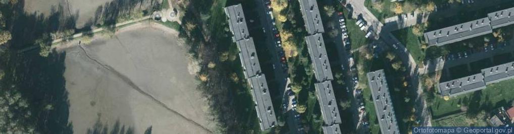 Zdjęcie satelitarne Morcinka Gustawa ul.