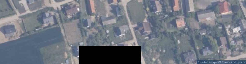 Zdjęcie satelitarne Modrzewiowa ul.