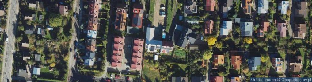 Zdjęcie satelitarne Modrzewiowa ul.