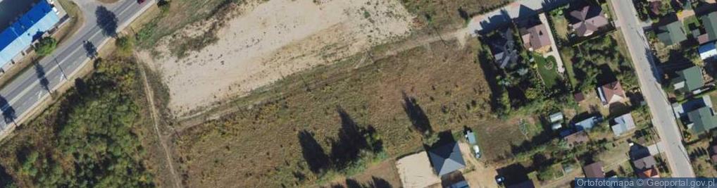 Zdjęcie satelitarne Modrzewiowa ul.