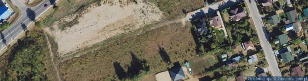 Zdjęcie satelitarne Modrzewiowa ul.