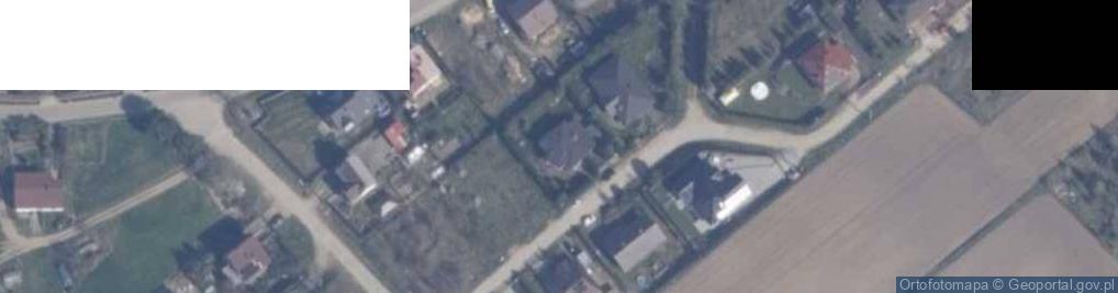 Zdjęcie satelitarne Modrzewiowa ul.