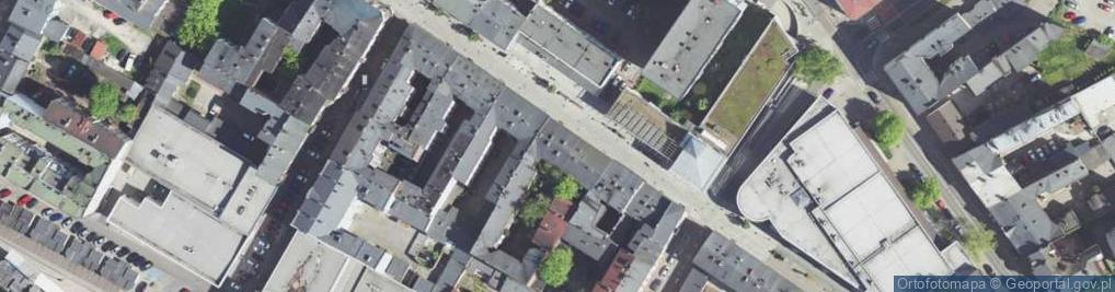 Zdjęcie satelitarne Modrzejowska ul.