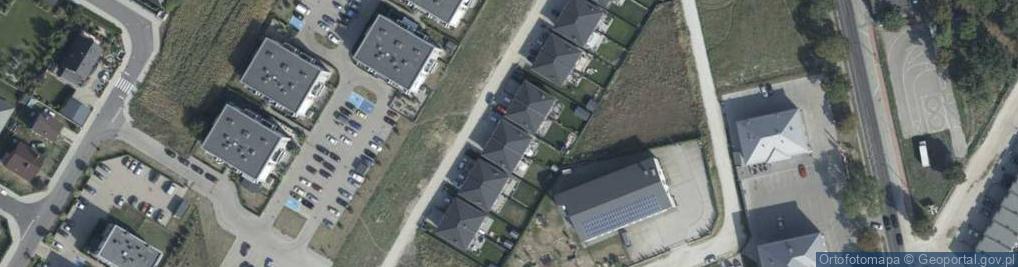 Zdjęcie satelitarne Modrakowa ul.