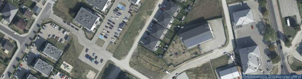 Zdjęcie satelitarne Modrakowa ul.