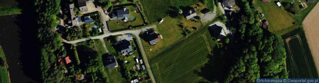 Zdjęcie satelitarne Modrzewiowa ul.