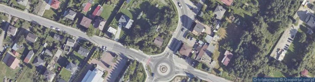 Zdjęcie satelitarne Moniuszki Stanisława ul.