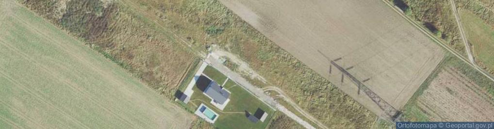 Zdjęcie satelitarne Modrzewiowa ul.