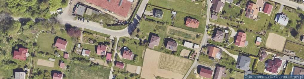 Zdjęcie satelitarne Modrzewiowa ul.