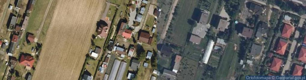 Zdjęcie satelitarne Modlińska ul.
