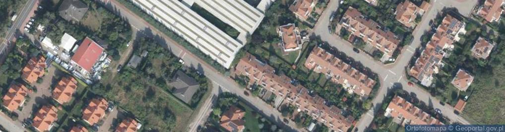 Zdjęcie satelitarne Mokra ul.