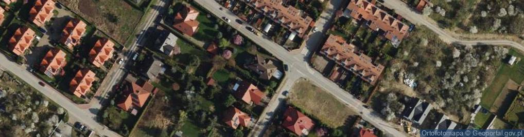 Zdjęcie satelitarne Mokra ul.