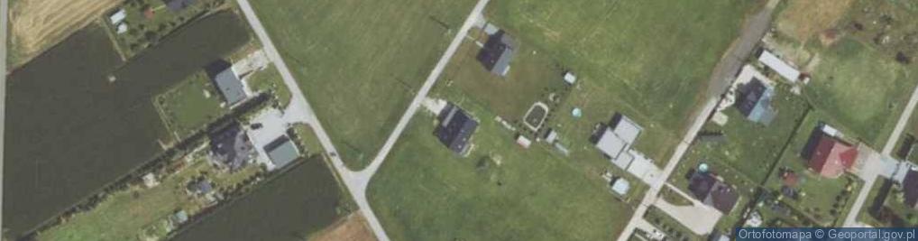 Zdjęcie satelitarne Modrzewiowa ul.