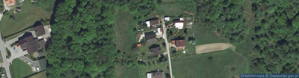 Zdjęcie satelitarne Modrzewiowa ul.