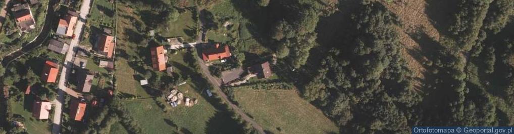 Zdjęcie satelitarne Modrzewiowa ul.