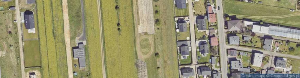 Zdjęcie satelitarne Modrzewiowa ul.