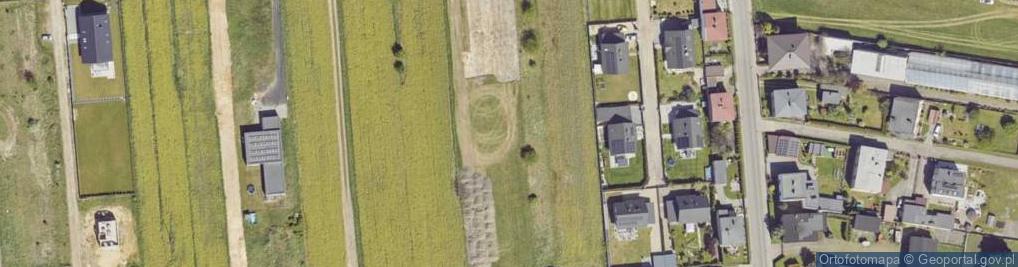 Zdjęcie satelitarne Modrzewiowa ul.