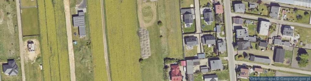 Zdjęcie satelitarne Modrzewiowa ul.